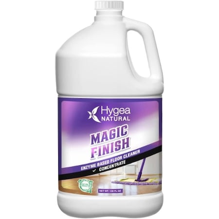Hygea Natural Magic Finish  Natural EnzymeBased Floor Cleaner Concentrated Gallon 128 oz HN-4001